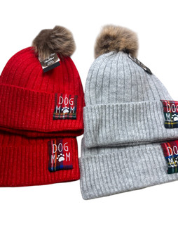 Dog Mom Pom Beanie – $4 Stocking Stuffer Steal
