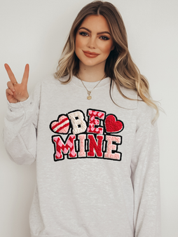 Be Mine Valeninte Crew Neck Sweatshirt