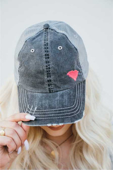 South Carolina Pink State Embroidered Trucker Hat