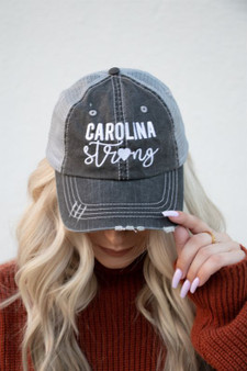 Carolina Strong Embroidered Trucker Hat