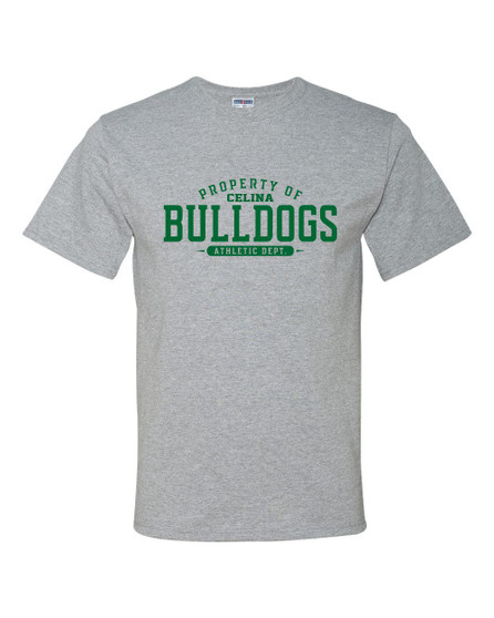  Property of Celina Bulldogs Short Sleeve Tees