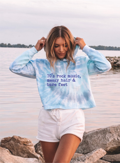 Blue Tie Dye