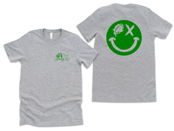 Smile....It's Bulldog Football Graphic Tee