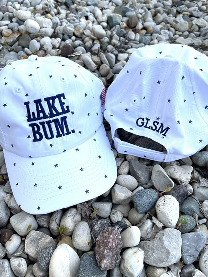 Grand Lake St Marys Patriotic Stars Baseball Hat