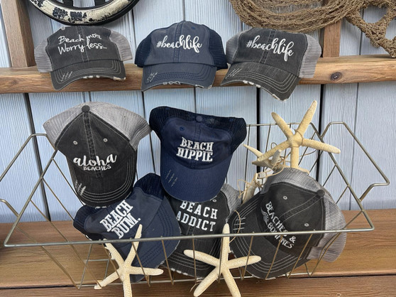 5 Pack Beach Hats
