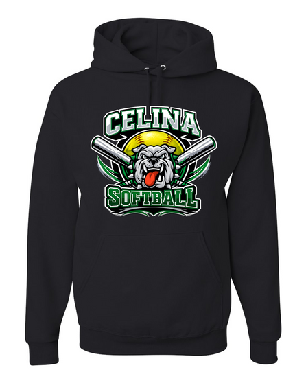Celina Bulldogs Softball Hoodie Option 2