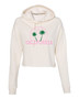 California with Palm Trees Cropped Hoodie