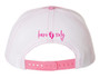 Bare Feet Only Pink Island Print Trucker Hat