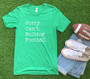 Sorry. Can't. Bulldog Football. Short Sleeve Tee
