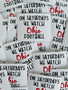 On Saturdays We Watch Ohio Football Sticker Decal