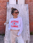 Saturdays in Columbus Football Cozy Crewneck 