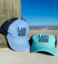 Curvy Lake Bum Embroidered Hat