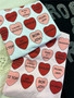 Rock & Roll Music 12 Hearts Graphic Tee