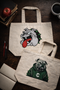 Bulldog Canvas Tote