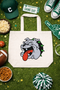 Bulldog Canvas Tote