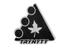 Trynyty Black Triangle Sticker