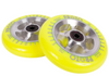 Proto StarBright Sliders Neon Yellow 110mm (PAIR) - Scooter Wheels