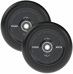 Fuzion Thiccboys Black 110x30mm (PAIR) - Scooter Wheels