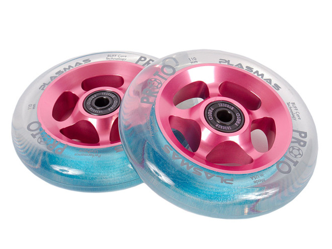 PROTO Plasmas Wheels 110mm  - Neon Pink