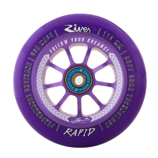 River Wheels - "Dream Catcher" Jordan Clark Signature - Rapid 110mm Wheels 