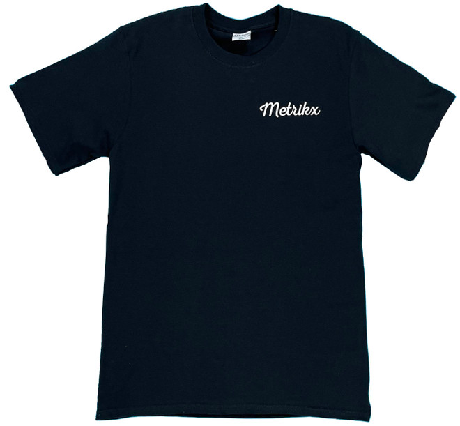 Metrikx Basic T-Shirt Black - Front