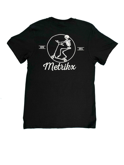 Metrikx Skeleton T-Shirt Black