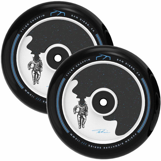 Fuzion Tyler Chaffin Signature V2 110mm (PAIR) - Scooter Wheels
