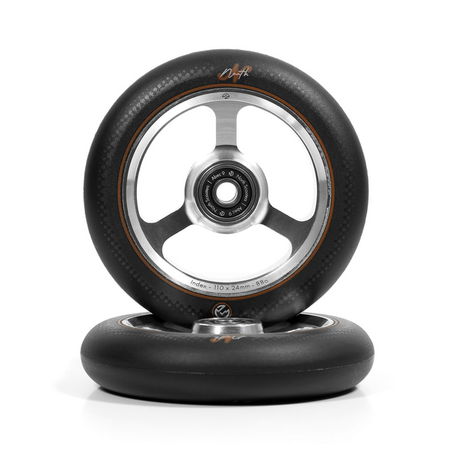 North Index Wheels 24mm - G5 - Silver/Black