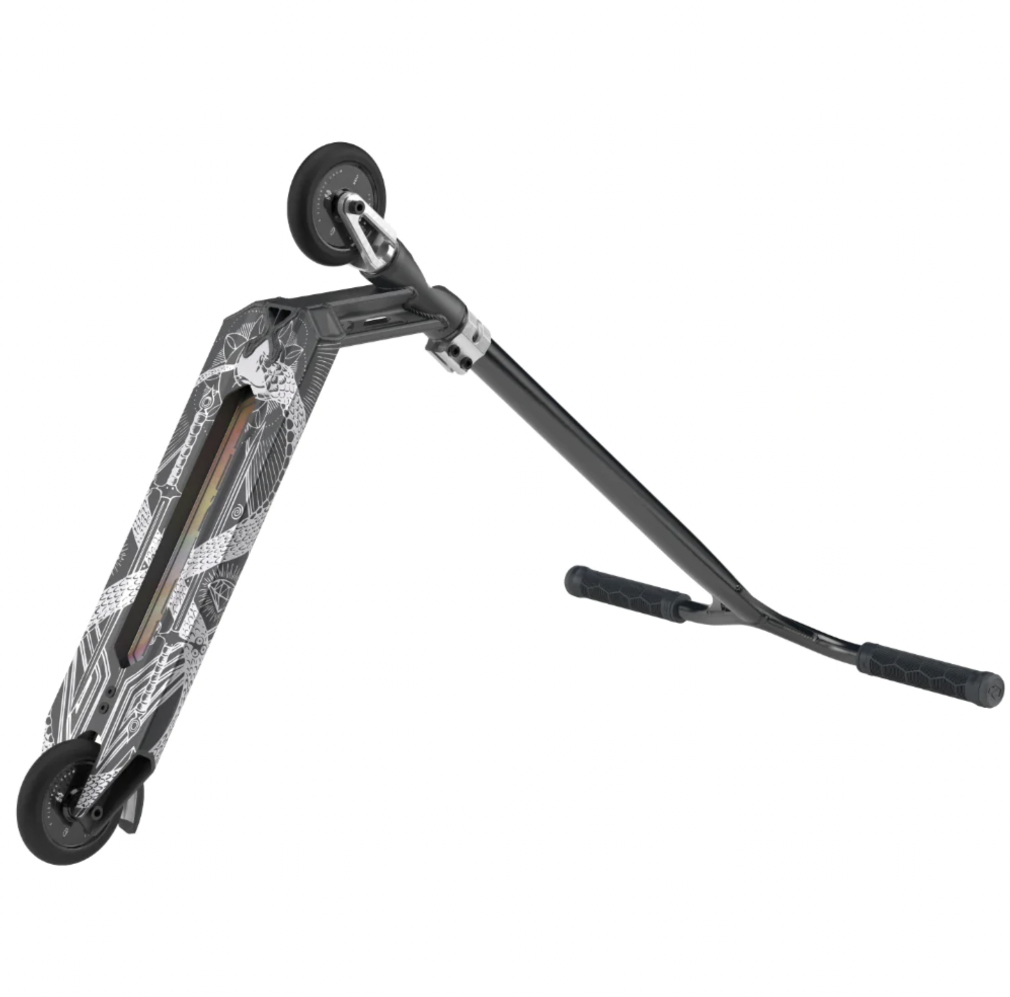 Fuzion Complete Scooter Z350 Serpent Silver - Metrikx Scooters Canada