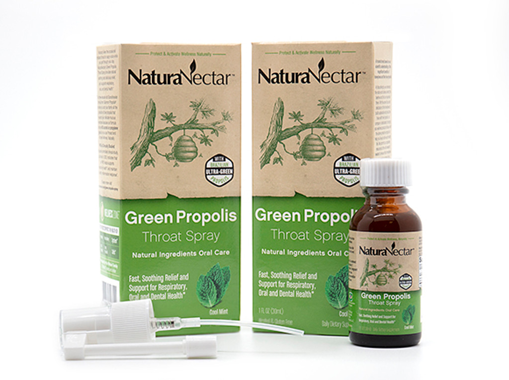 Green Propolis Throat Spray - Pack of 2
