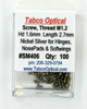 Softwing Nose pad Screws 1.2mm Thread 100 ct #SM406