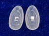 Jelley Pillow Nose pad Screw-On 14mm Tear drop Silicone 10 Pairs #NP524