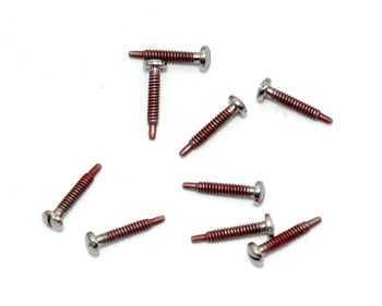 ST406 Self-Tapping Screw; 1.4mm Thread, 2.5mm Head, 9.6mm Length, Silver Finish