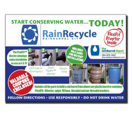 RainRecycle Rain Barrel Kit