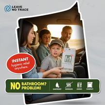 Stay Prepared Anywhere with TravelJohn!® Resealable Disposable Urinal