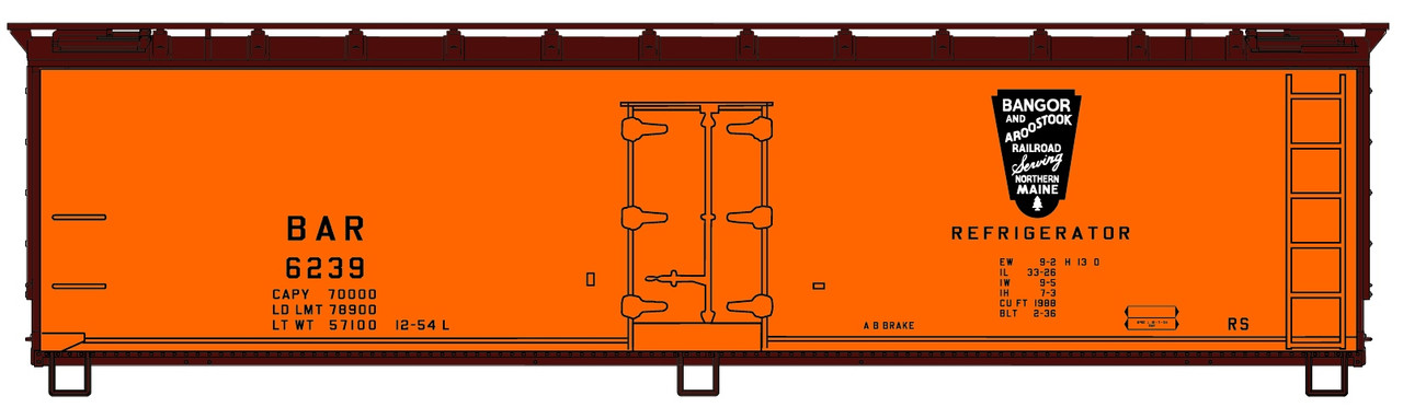 Accurail - Ho 40' Wood Reefer Bar - 48302 - Active Powersports