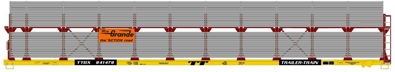 Accurail - Ho 89' Bi-Level Auto Rack Drgw - 9415 - Active Powersports