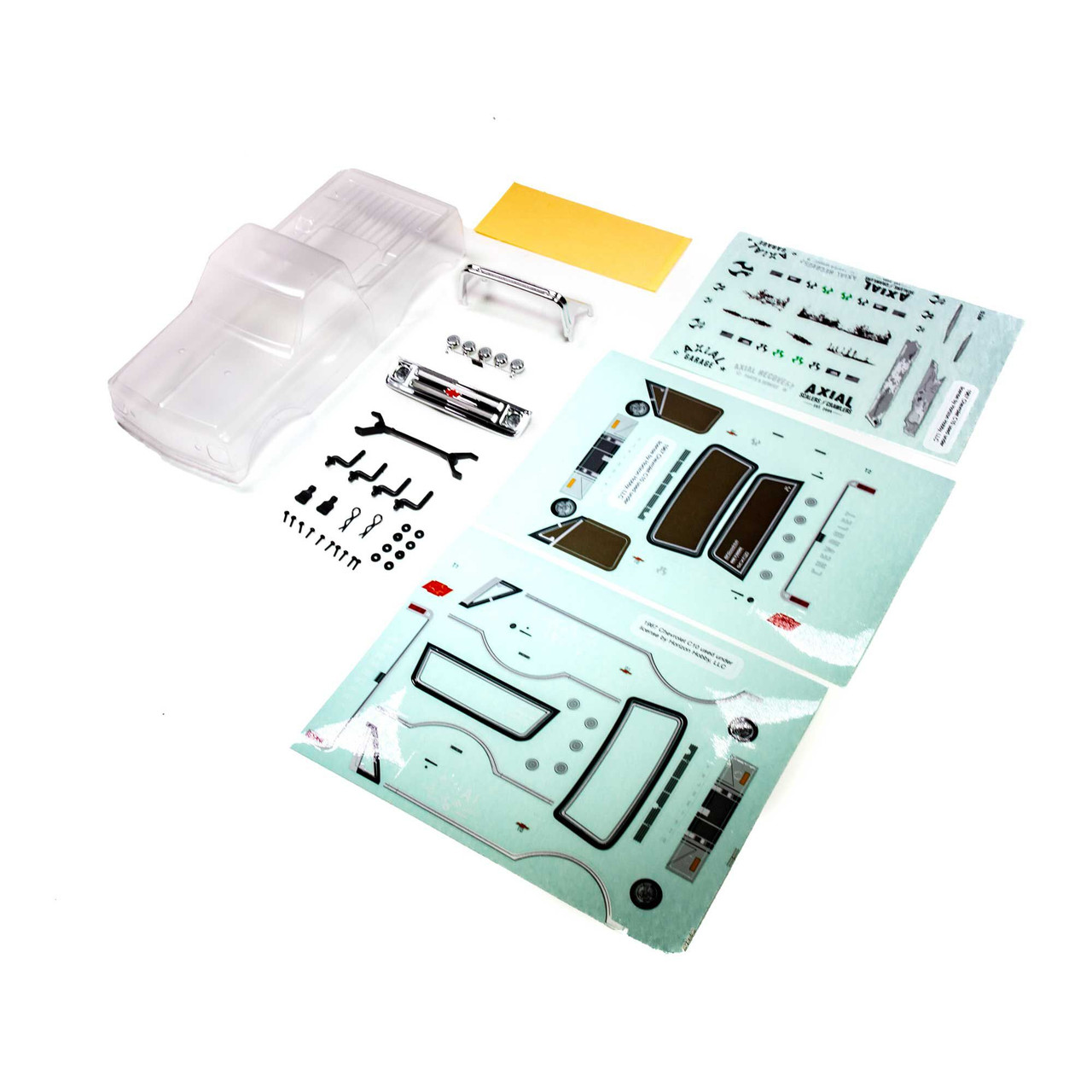 Axial - 1967 Chevy C10 Body, Clear Precut: Scx24 - 200001 - Active ...