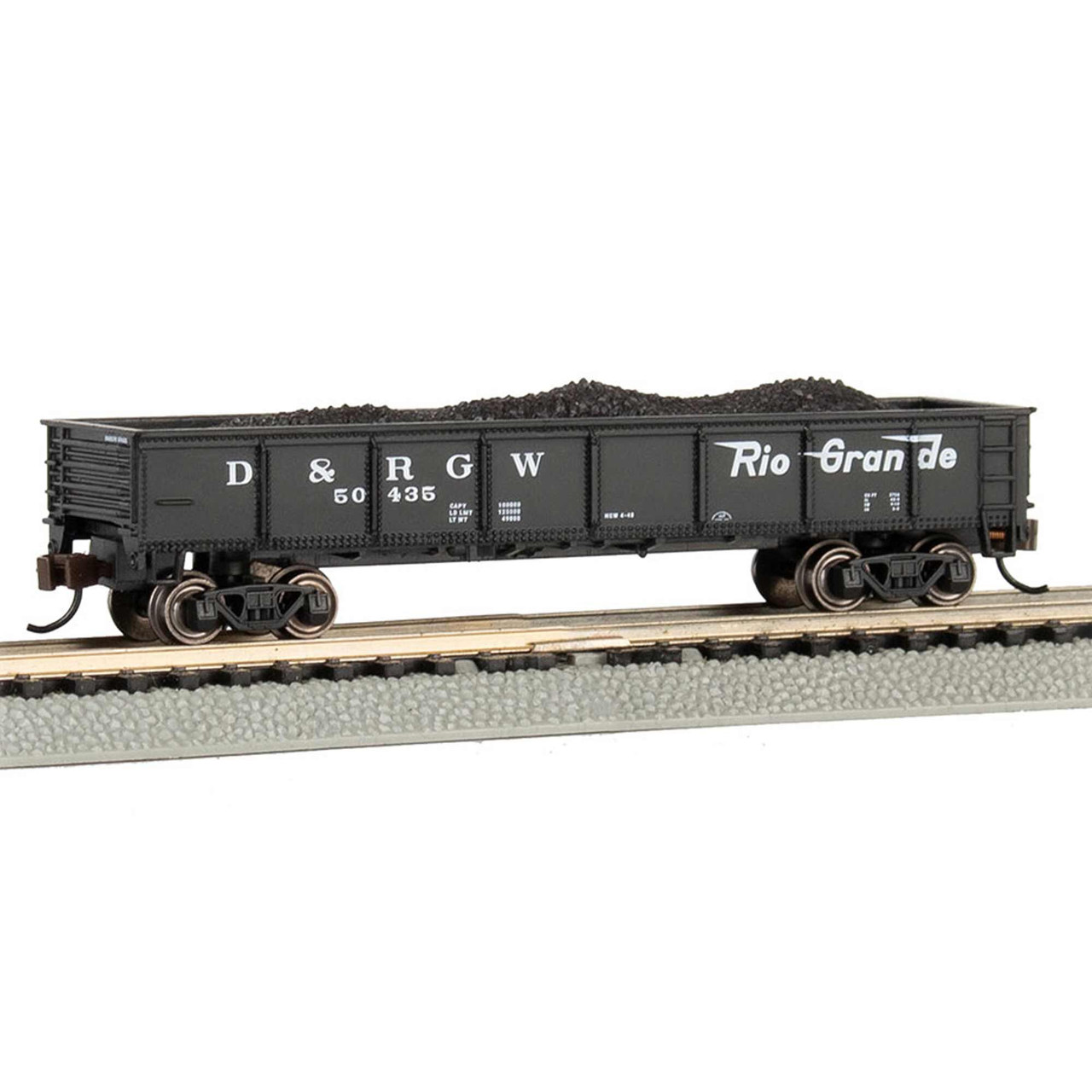 Bachmann Industries - N,40' Gon,d&rgw (black) - 17254 - Active Powersports