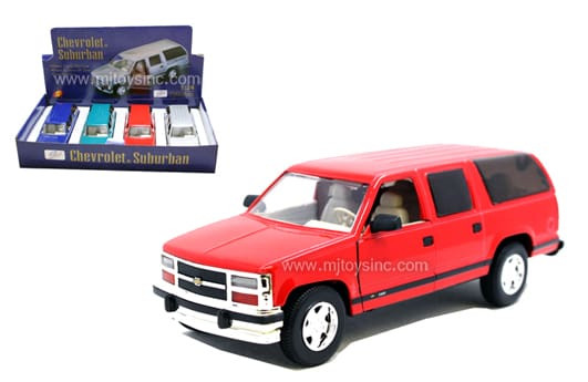 Sunny Side 1:24 Display 1993 Chevrolet Suburban- Diecast - Active