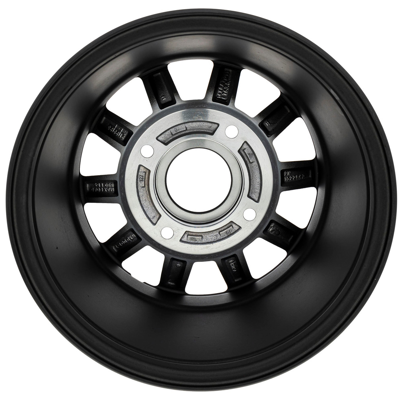 Polaris 1522843-655 Flash Black Rear Cast 14X8 Rim RZR 1000 XP Turbo ...