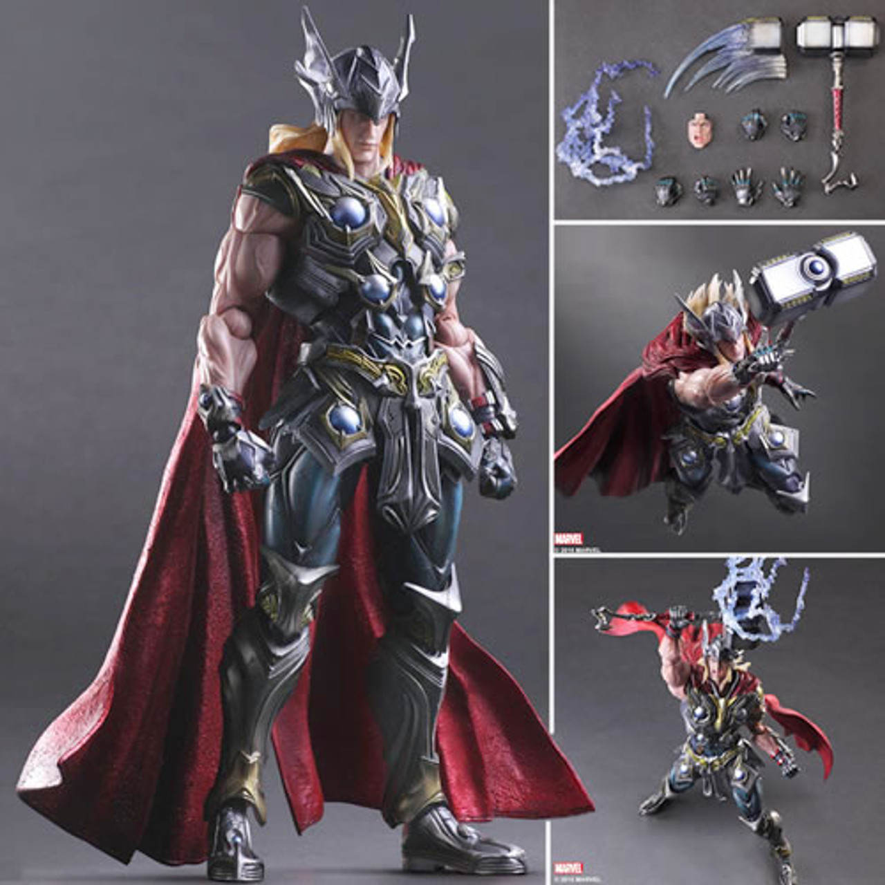 Square Enix - Marvel Universe Variant Play Arts Kai Figures - Thor