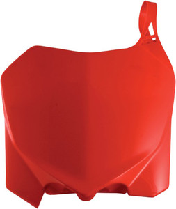 Acerbis - Front Number Plate Red - 2141850227