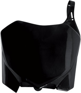 Acerbis - Front Number Plate Black - 2141850001