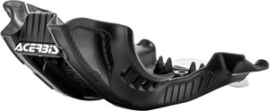 Acerbis - Skid Plate W/linkage Guard Black/white - 2736371007