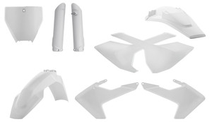 Acerbis - Full Plastic Kit White - 2462600002