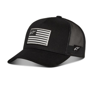 Alpinestars - Flag Snapback Hat Black/black O/s - 1211-81013-1010-OS