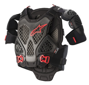 Alpinestars - A-6 Chest Protector Black/anthracite Xl/2x - 6700022-1036-XL/2XL Alpinestars - A-6 Chest Protector Black/anthracite Xl/2x - 6700022-1036-XL/2XL