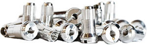 Bulldog - Rear Spoke Nipples Silver - 98-640 Bulldog - Rear Spoke Nipples Silver - 98-640