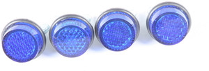 Chris Products - Mini-reflectors Blue 4/pk - CH4B Chris Products - Mini-reflectors Blue 4/pk - CH4B